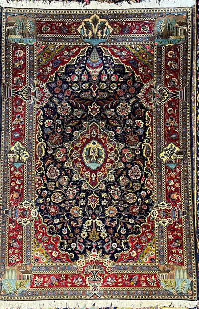 Kashan Antique Rug 003